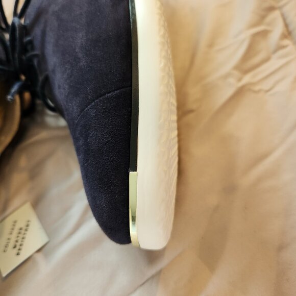 Cole Haan NWT Grand Ambition Lace Up Suede Sneaker Loafer Oxford - Picture 3 of 12